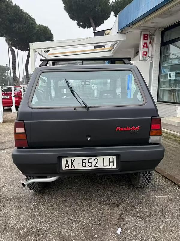 Usata Fiat Panda 4x4 50 CV (36 kW) 1991 Nero Utilitaria