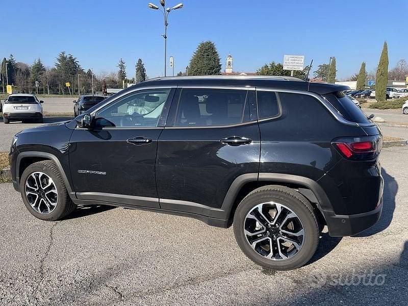 Usata Jeep Compass Limited 150 CV (110 kW) 2021 Nero SUV