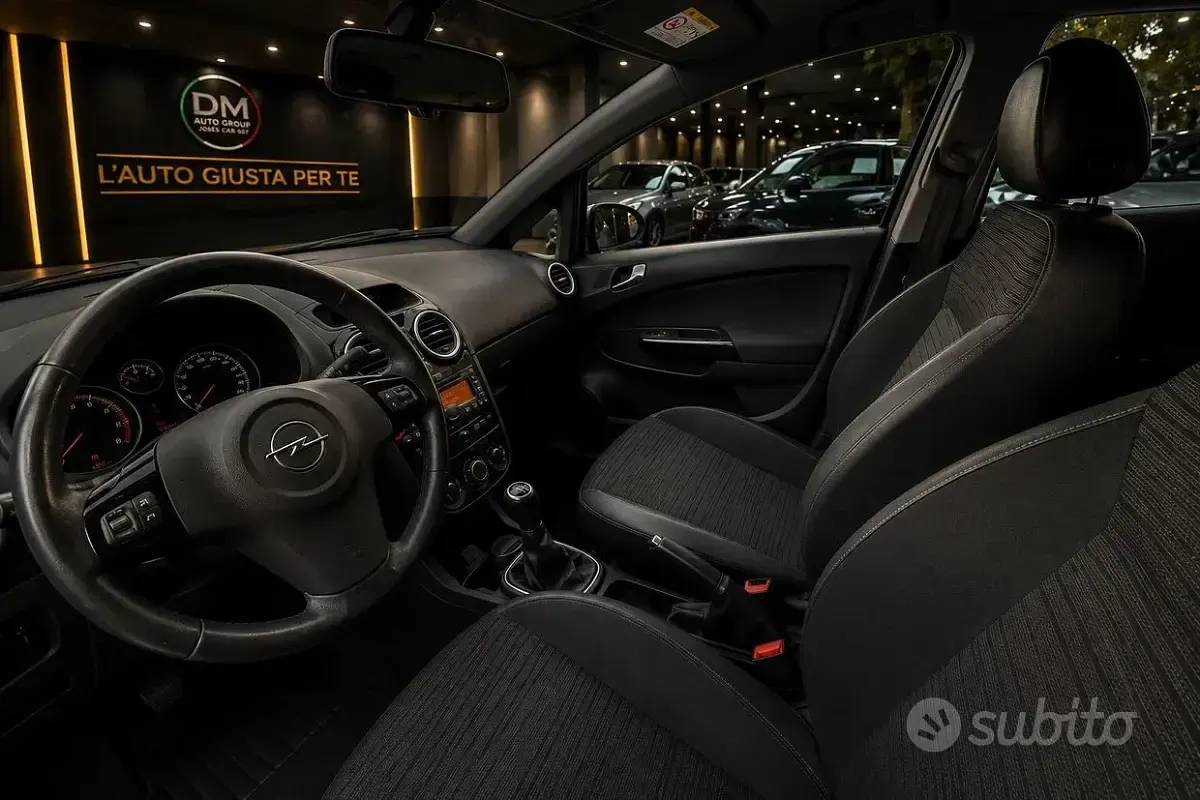 Usata Opel Corsa Edition 86 CV (63 kW) 2014 Grigio Utilitaria