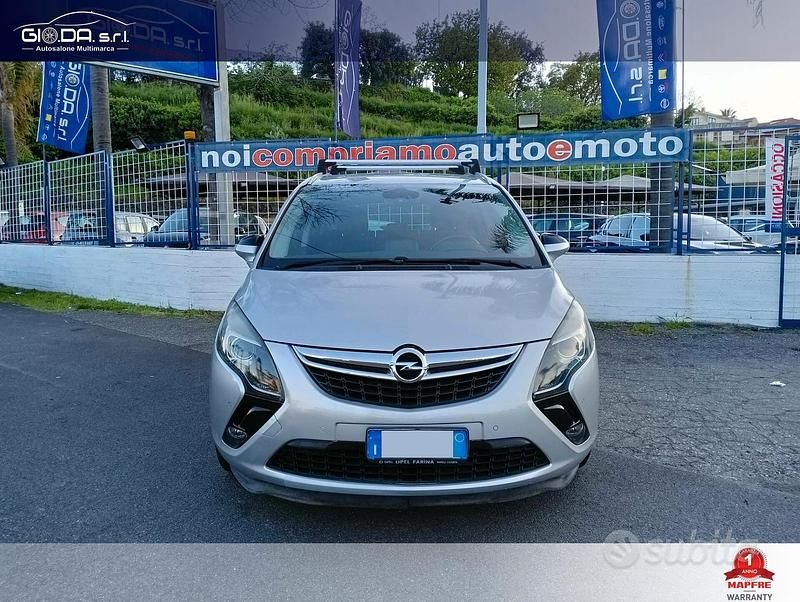 Usata Opel Zafira Tourer Cosmo 136 CV (100 kW) 2016 Grigio Monovolume