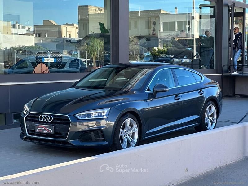 Grigio Usata 2018 Audi A5 Business Coupé | 23.800 € (Buon prezzo) - Immagine 1/4