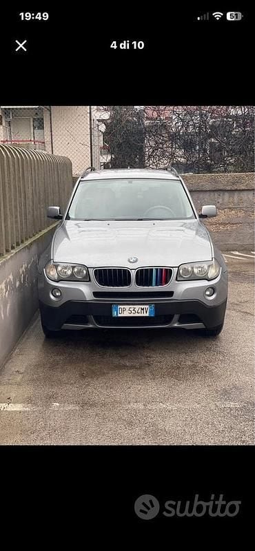 Usata BMW X3 177 CV (130 kW) 2008 Grigio SUV