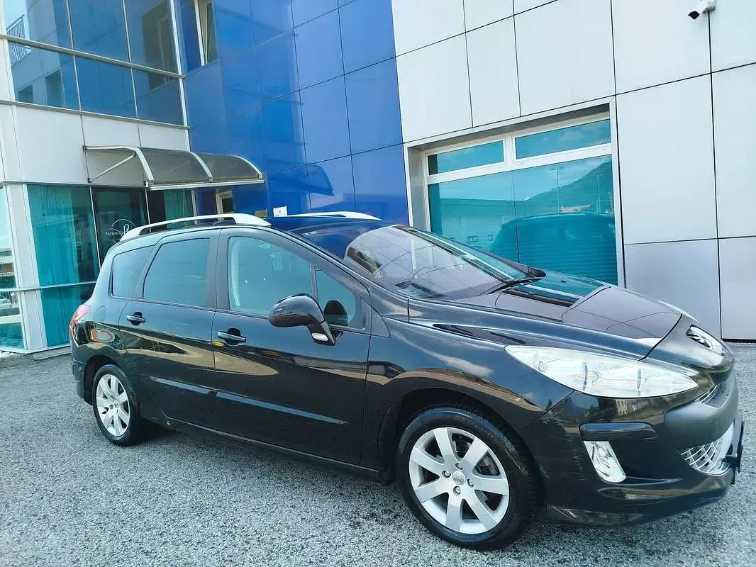 Usata Peugeot 308 109 CV (80 kW) 2009 Nero Station wagon