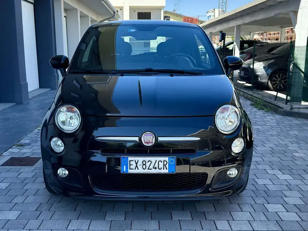 Usata Fiat 500S S 69 CV (50 kW) 2014 Nero Utilitaria