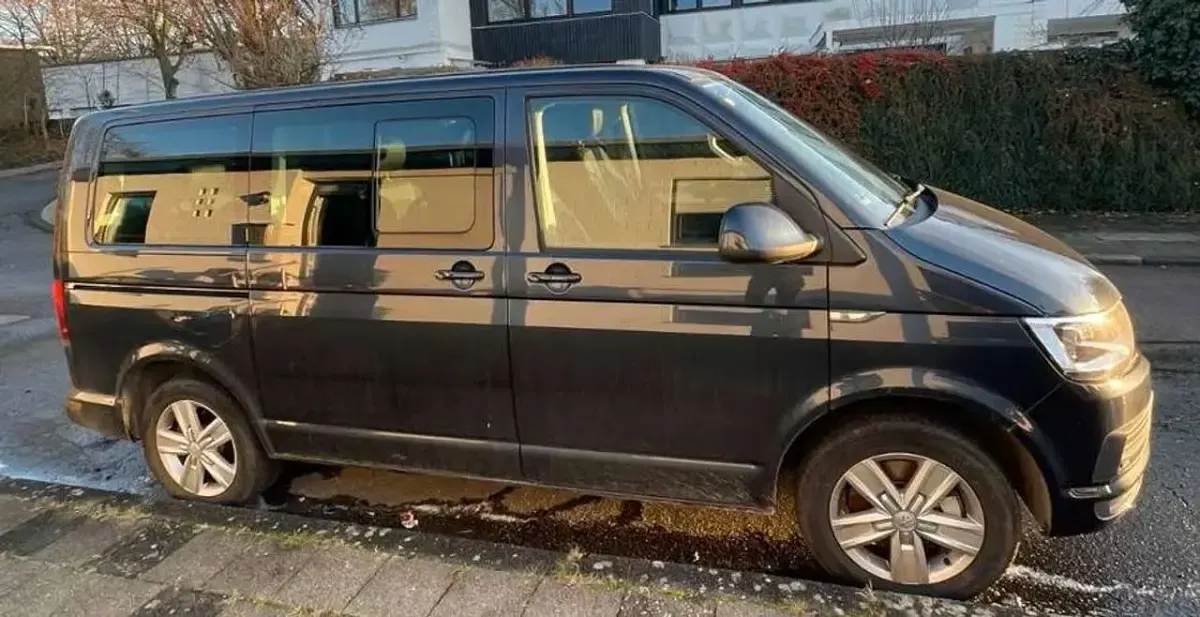 Usado VW T6 150 CV (110 kW) 2016 Azul Van