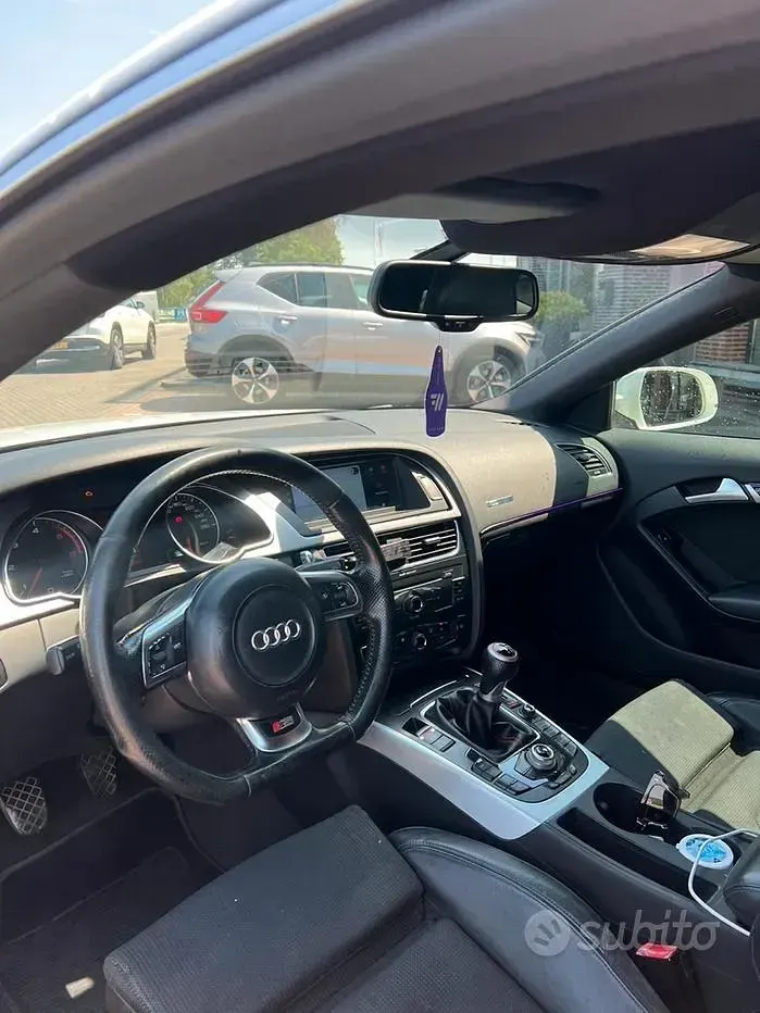 Usata Audi A5 S-Line 170 CV (125 kW) 2010 Bianco Coupé