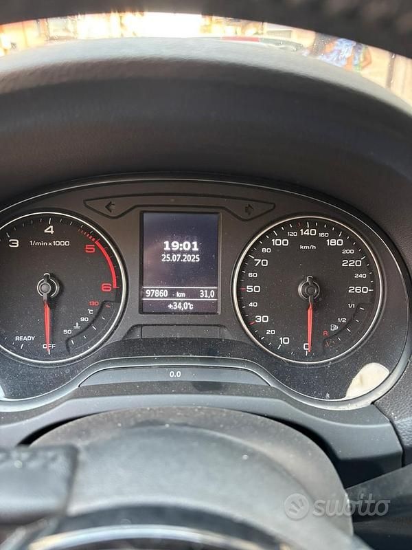 Usata Audi A3 150 CV (110 kW) 2018 Blu Berlina