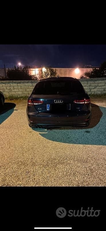 Usata Audi A3 150 CV (110 kW) 2016 Blu Berlina
