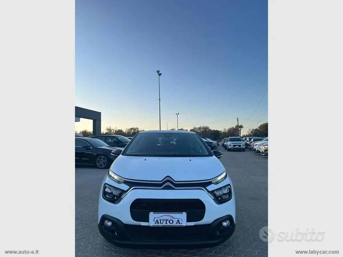 Usata Citroën C3 Feel 83 CV (61 kW) 2022 Bianco Utilitaria