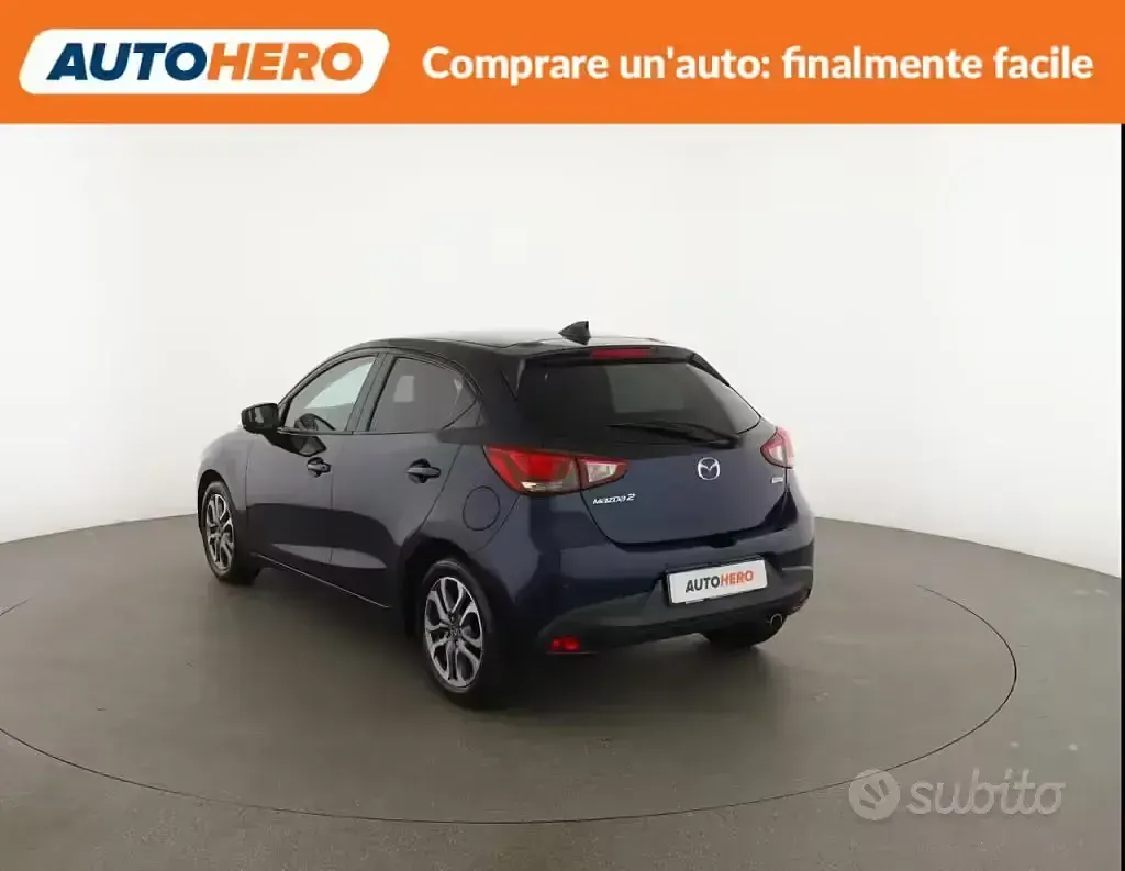 Usata Mazda 2 Exceed 90 CV (66 kW) 2018 Blu Berlina