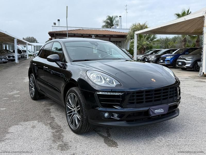 Usata Porsche Macan Sport 250 CV (183 kW) 2017 Nero SUV