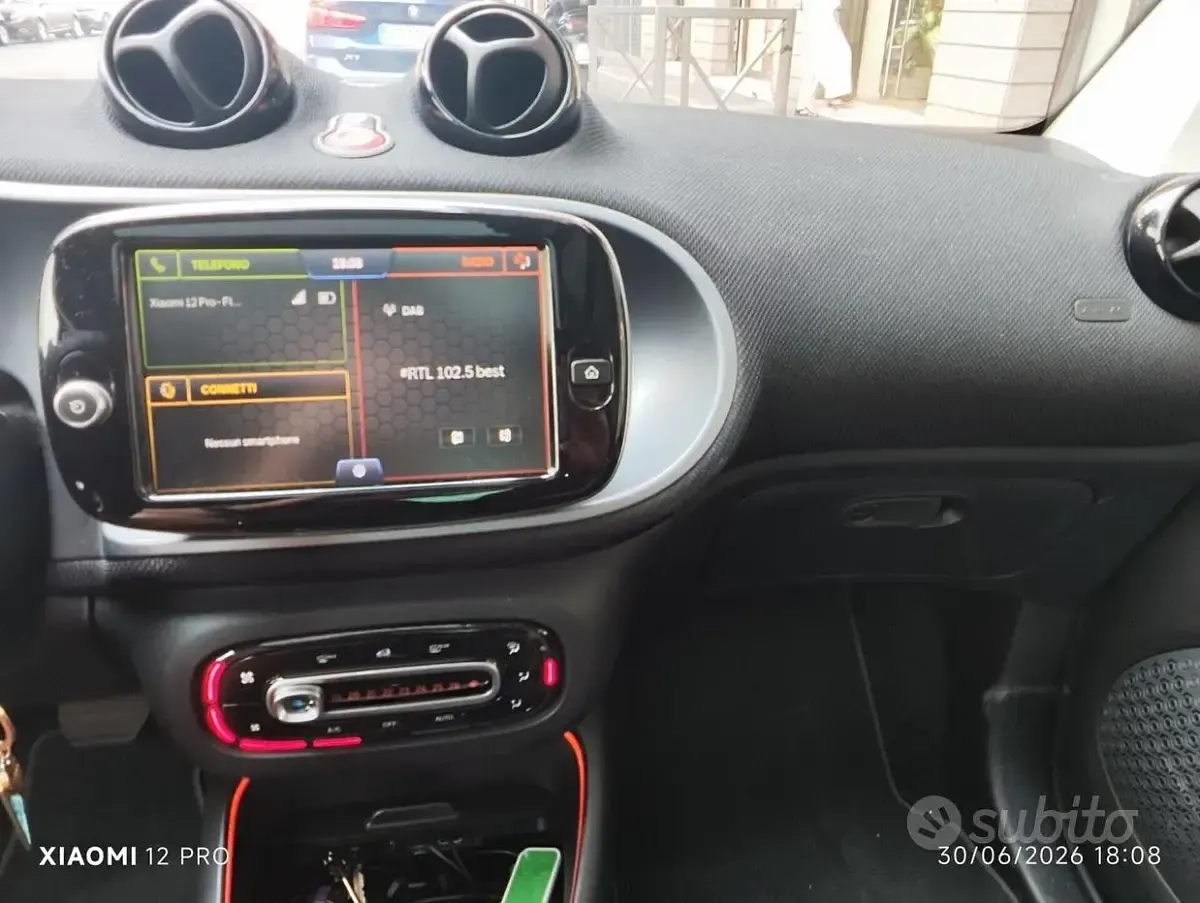 Usata Smart ForTwo Electric Drive Passion 41 kW (56 CV) 2023 Rosso Berlina