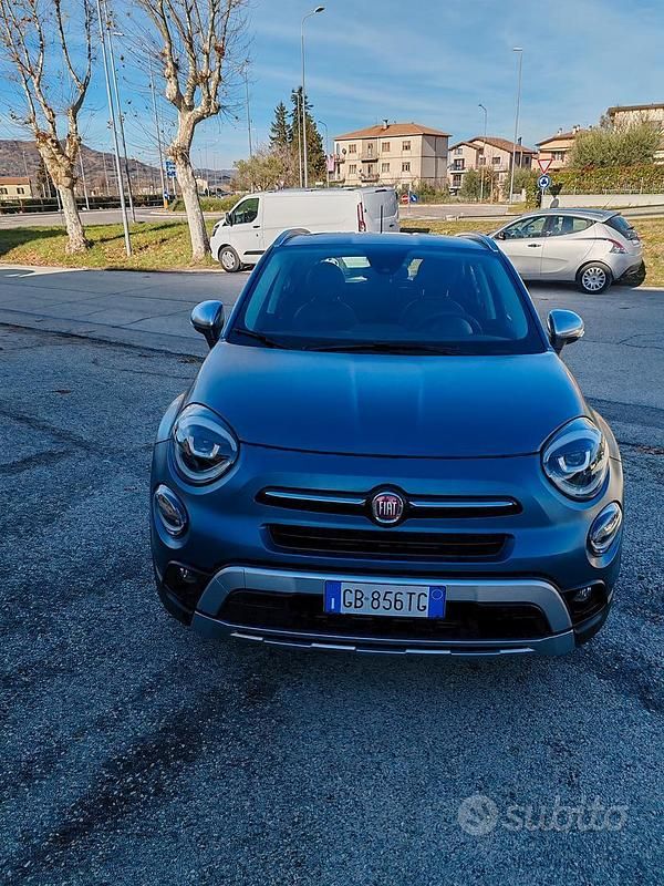 Usata Fiat 500X 95 CV (69 kW) 2020 Blu SUV