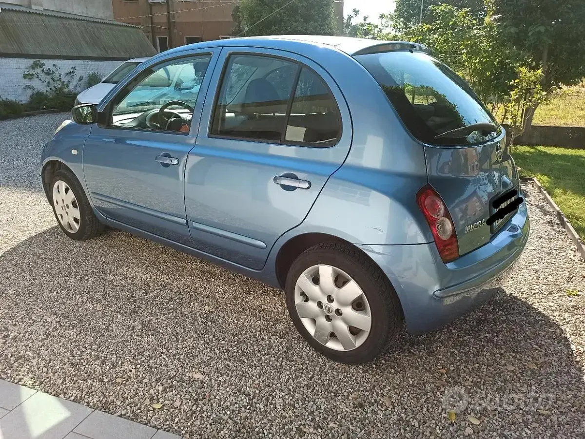 Usata Nissan Micra 2006 Blu Utilitaria