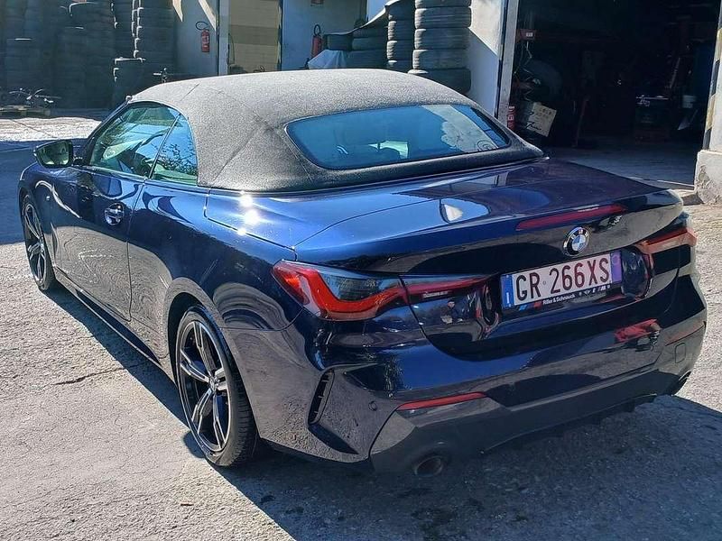 Usata BMW 430 Cabriolet M Sport 258 CV (189 kW) 2021 Blu/azzurro Cabrio