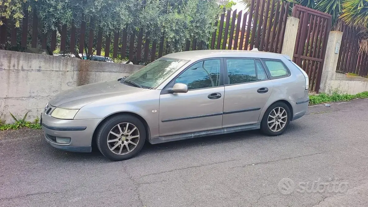 Usata Saab 9-3 150 CV (110 kW) 2006 Grigio Station wagon