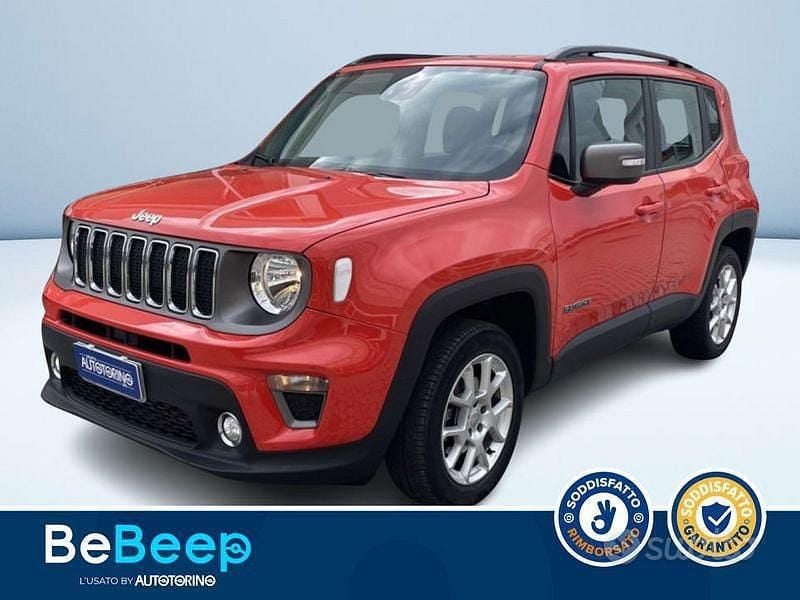Arancione metallizzato Usata 2019 Jeep Renegade Limited SUV | 18.000 € (Buon prezzo) - Immagine 1/3