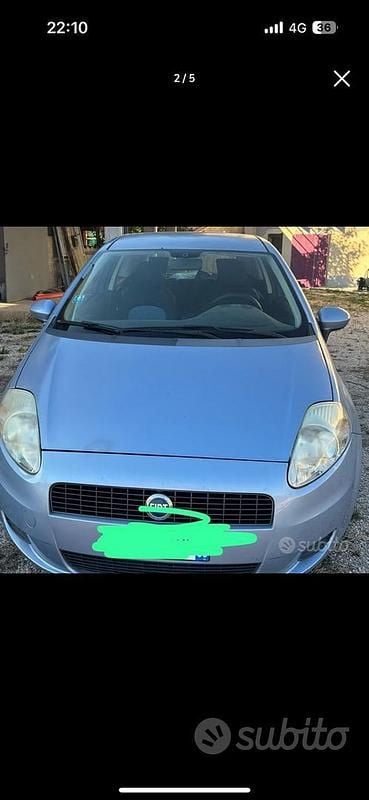 Usata Fiat Grande Punto 65 CV (47 kW) 2006 Blu Utilitaria