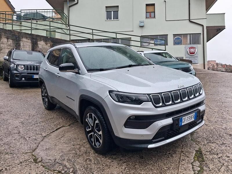 Usata Jeep Compass Limited 130 CV (95 kW) 2021 Argento SUV