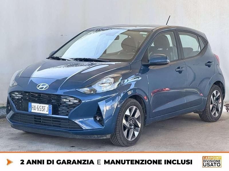 Usata Hyundai i10 63 CV (46 kW) 2025 Blu Utilitaria