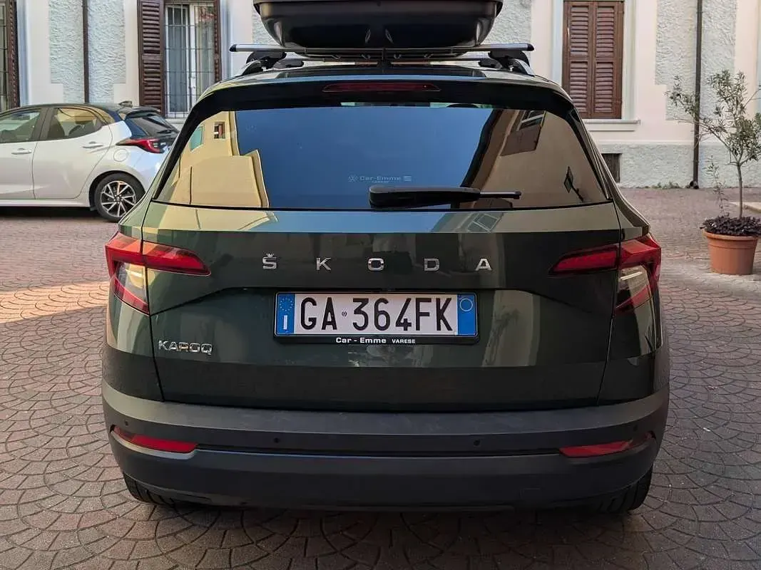 Usata Skoda Karoq Style 150 CV (110 kW) 2020 Verde SUV