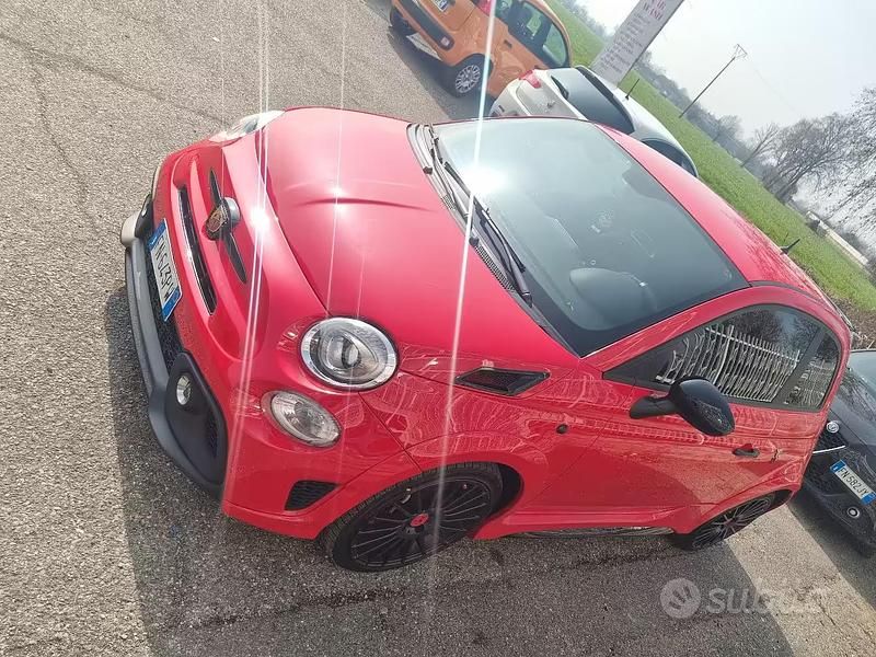 Usata Abarth 500 145 CV (106 kW) 2018 Rosso Berlina