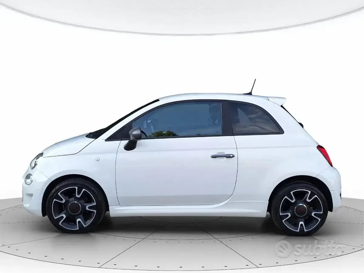 Usata Fiat 500 S 69 CV (50 kW) 2019 Bianco perla Berlina