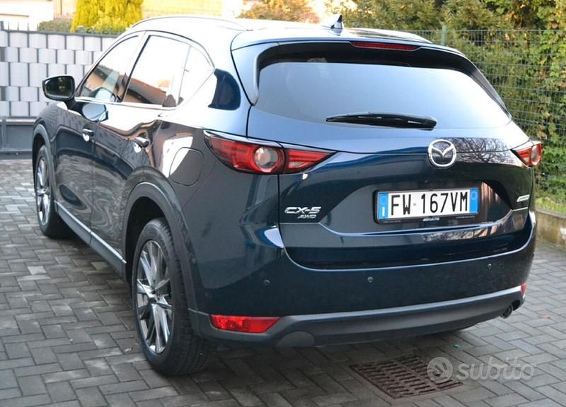 Usata Mazda CX-5 Signature 184 CV (135 kW) 2019 Blu SUV