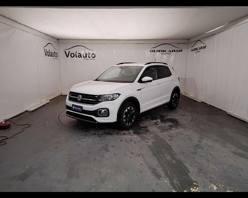 Bianco Usata 2023 VW T-Cross Sportline SUV | 18.900 € (Buon prezzo) - Immagine 1/4