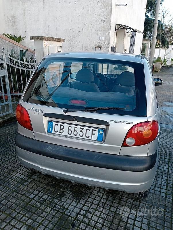 Usata Chevrolet Matiz 51 CV (37 kW) 2002 Grigio Utilitaria