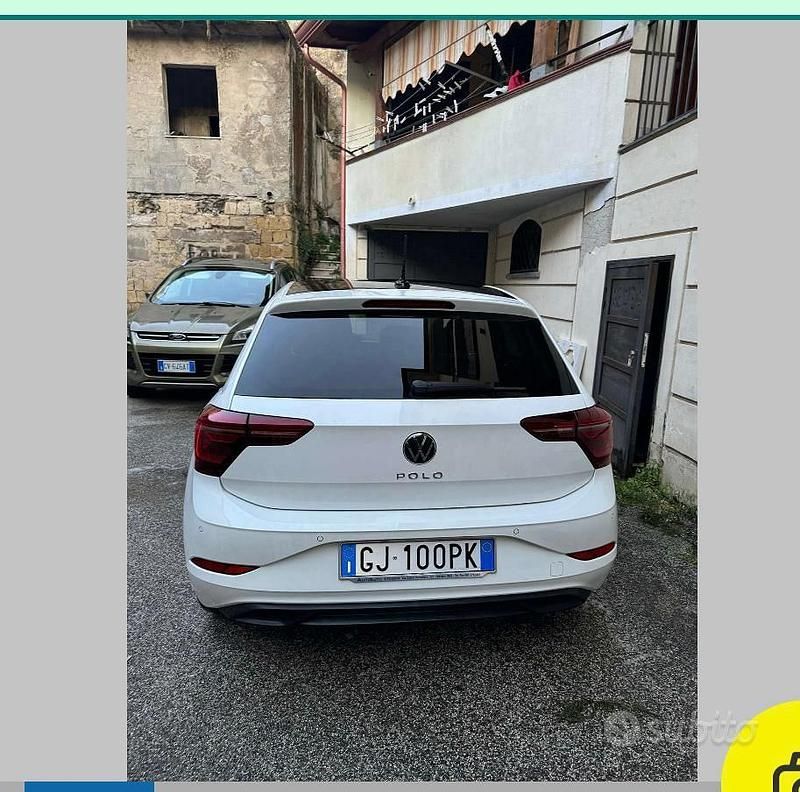 Usata VW Polo 2022 Bianco Utilitaria
