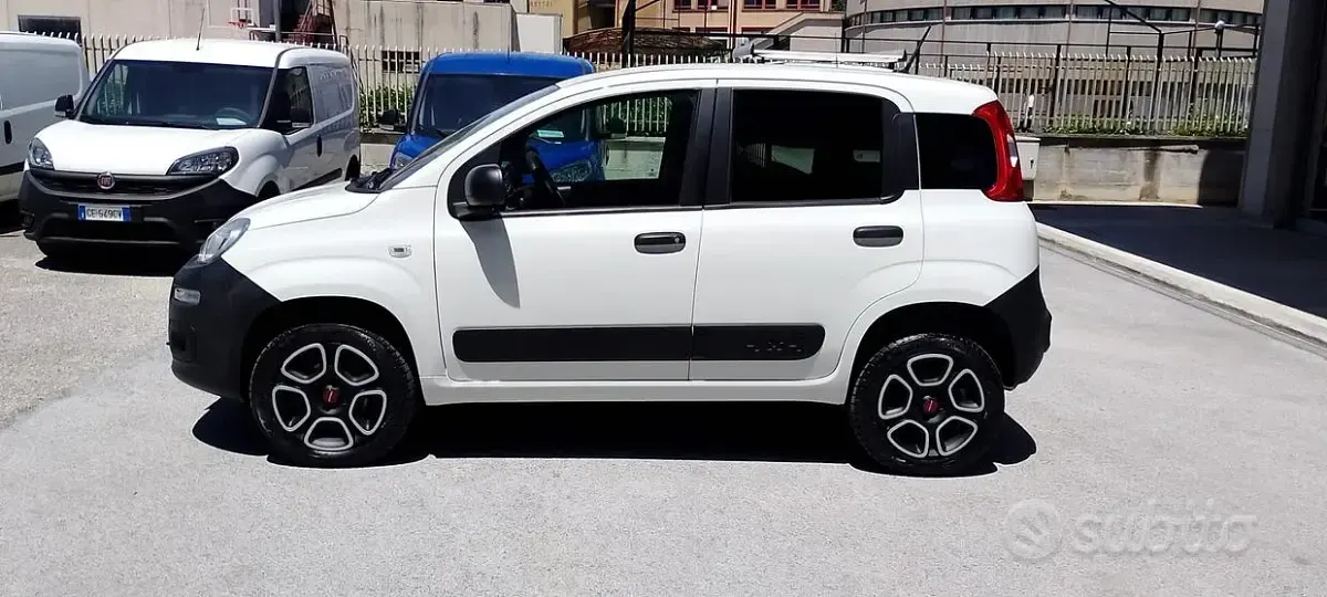 Usata Fiat Panda 4x4 Pop 85 CV (62 kW) 2021 Bianco Utilitaria