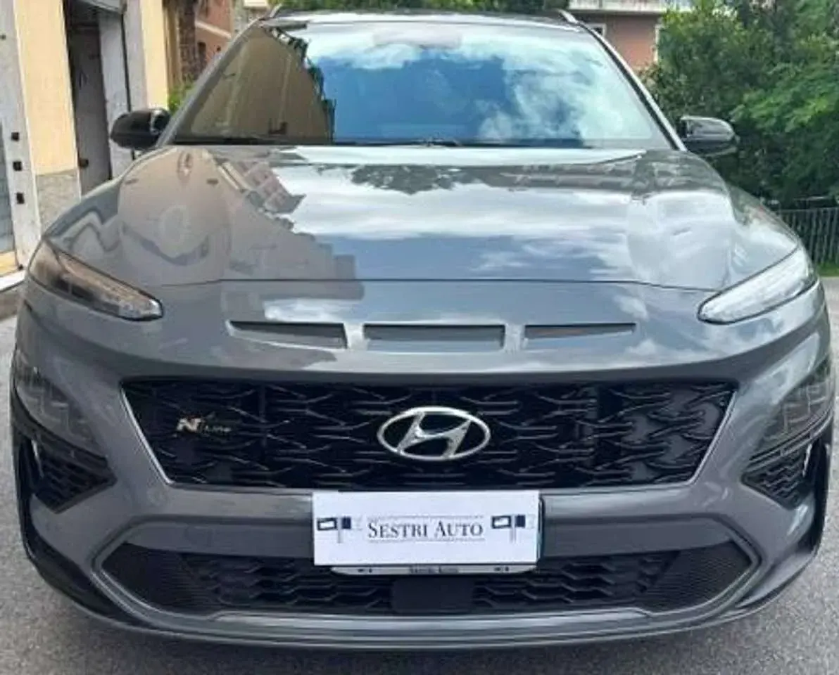Usata Hyundai Kona N Line 120 CV (88 kW) 2023 Grigio SUV