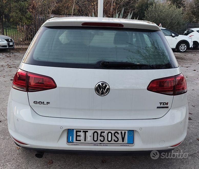 Usata VW Golf VII 2014 Bianco Utilitaria