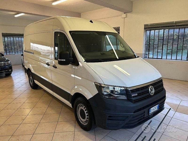 Usata VW Crafter Business 140 CV (102 kW) 2020 Bianco Furgone