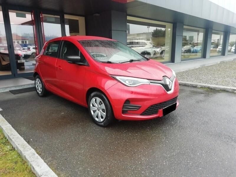 Usata Renault Zoe Life 50 kW (69 CV) 2022 Rosso Utilitaria