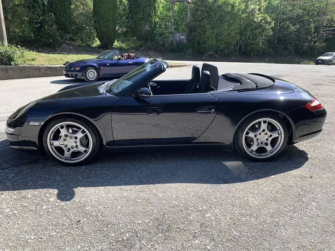 Usata Porsche 911 Carrera Cabriolet 325 CV (239 kW) 2005 Nero Cabrio