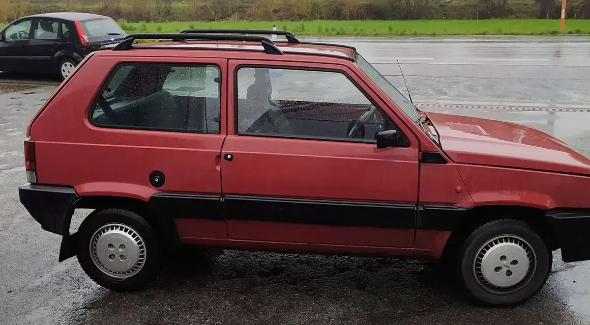 Usata Fiat Panda 39 CV (28 kW) 2000 Rosso Berlina