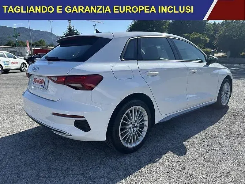 Usata Audi A3 Advanced Plus 150 CV (110 kW) 2023 Bianco Berlina