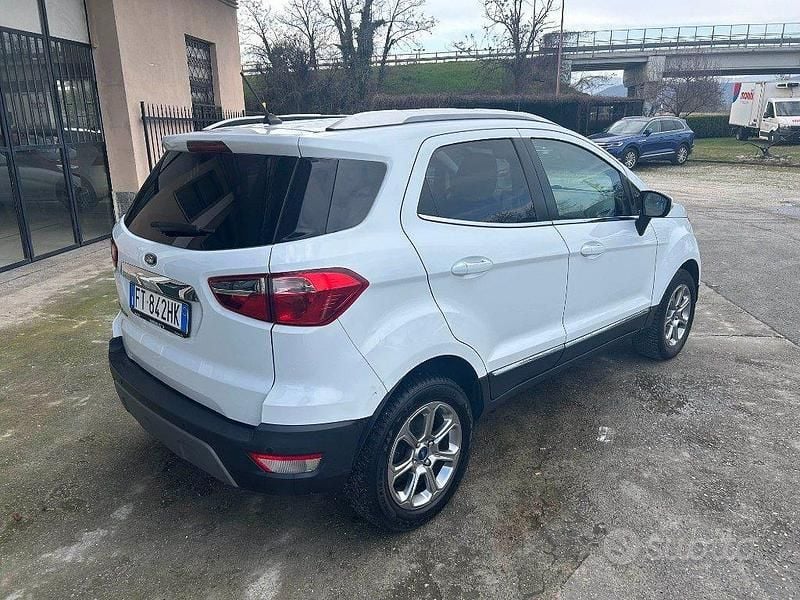 Usata Ford Ecosport Titanium 100 CV (73 kW) 2019 Bianco SUV