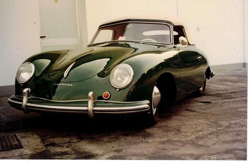 Usata Porsche 356 60 CV (44 kW) 1952 Verde Cabrio