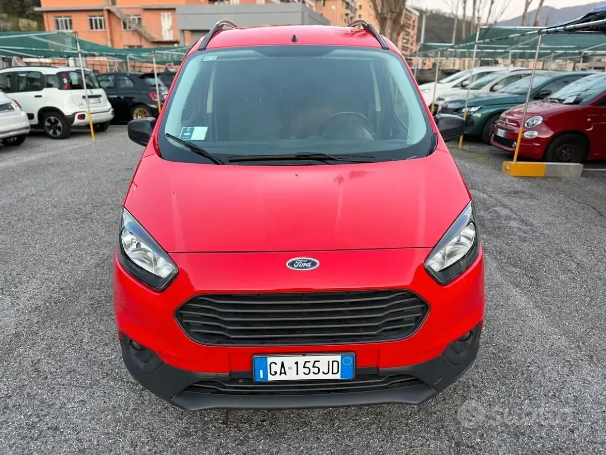 Occasion Ford Transit Trend 75 ch (55 kW) 2020 Rouge Van