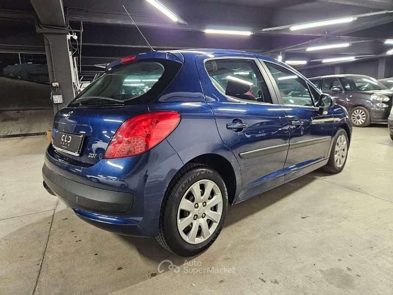 Usata Peugeot 207 90 CV (66 kW) 2008 Blu Berlina