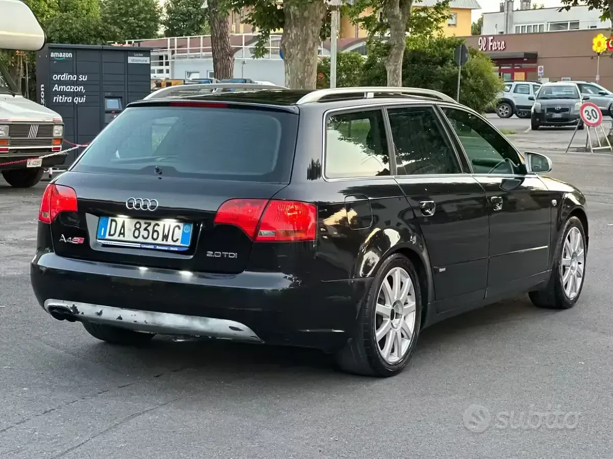 Usata Audi A4 140 CV (102 kW) 2007 Nero Station wagon