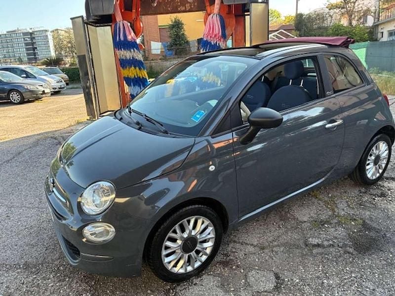 Usata Fiat 500C Sport 69 CV (50 kW) 2022 Grigio medio Cabrio