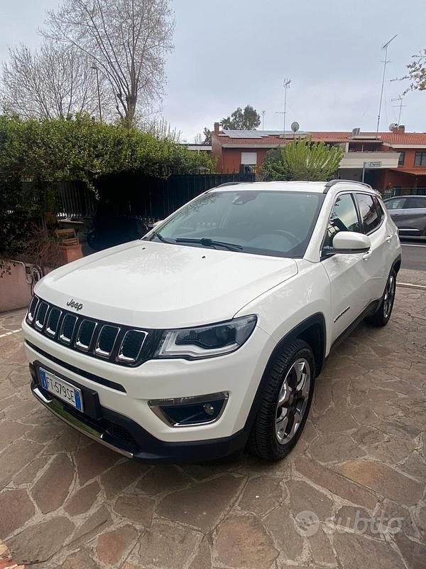 Usata Jeep Compass Limited 140 CV (102 kW) 2019 Bianco SUV
