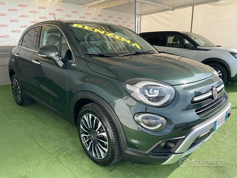 Usata Fiat 500X 120 CV (88 kW) 2019 Verde SUV