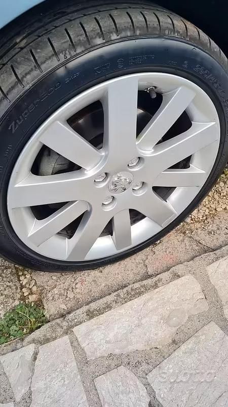 Usata Peugeot 207 CC 112 CV (82 kW) 2010 Grigio Cabrio