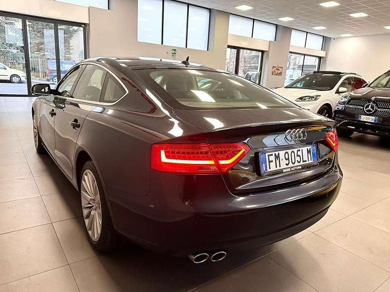 Usata Audi A5 Ambiente 150 CV (110 kW) 2017 Blu/azzurro Coupé