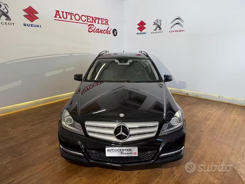 Usata Mercedes C250 Elegance 204 CV (150 kW) 2011 Nero Station wagon